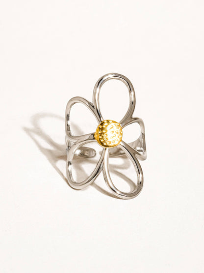 Flânerie by MAIQ - Isolde 18K Non-Tarnish Large Floral Ring