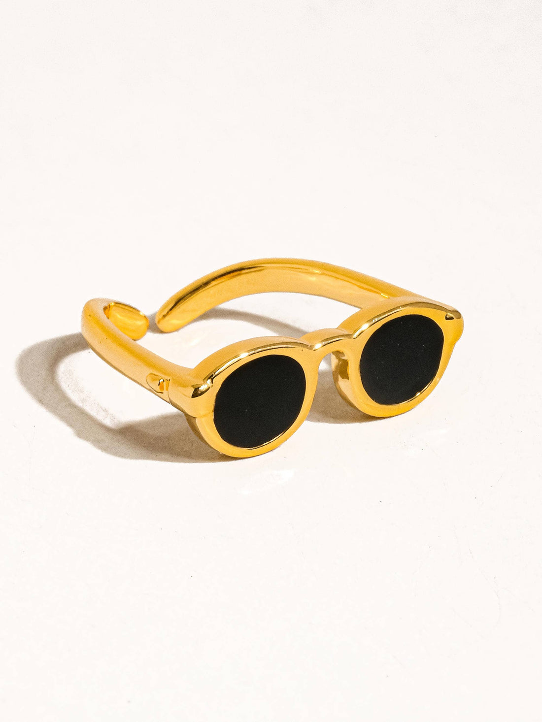 Flânerie by MAIQ - Dean  18K Gold Sunglasses Adjustable Ring