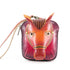  Horse Wristlet Leather Coin Purse Wallet