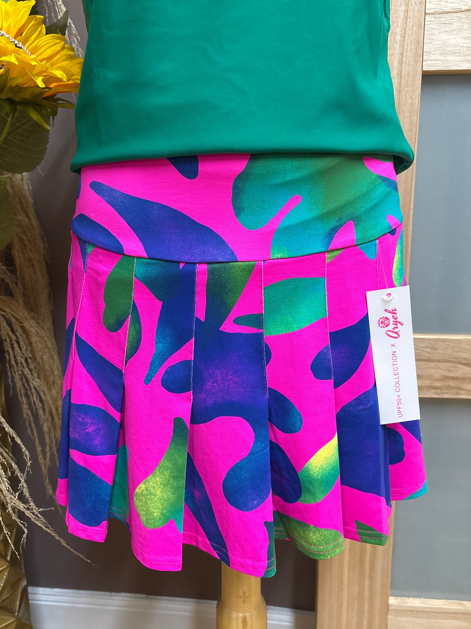 Aryeh- Pleated Skort