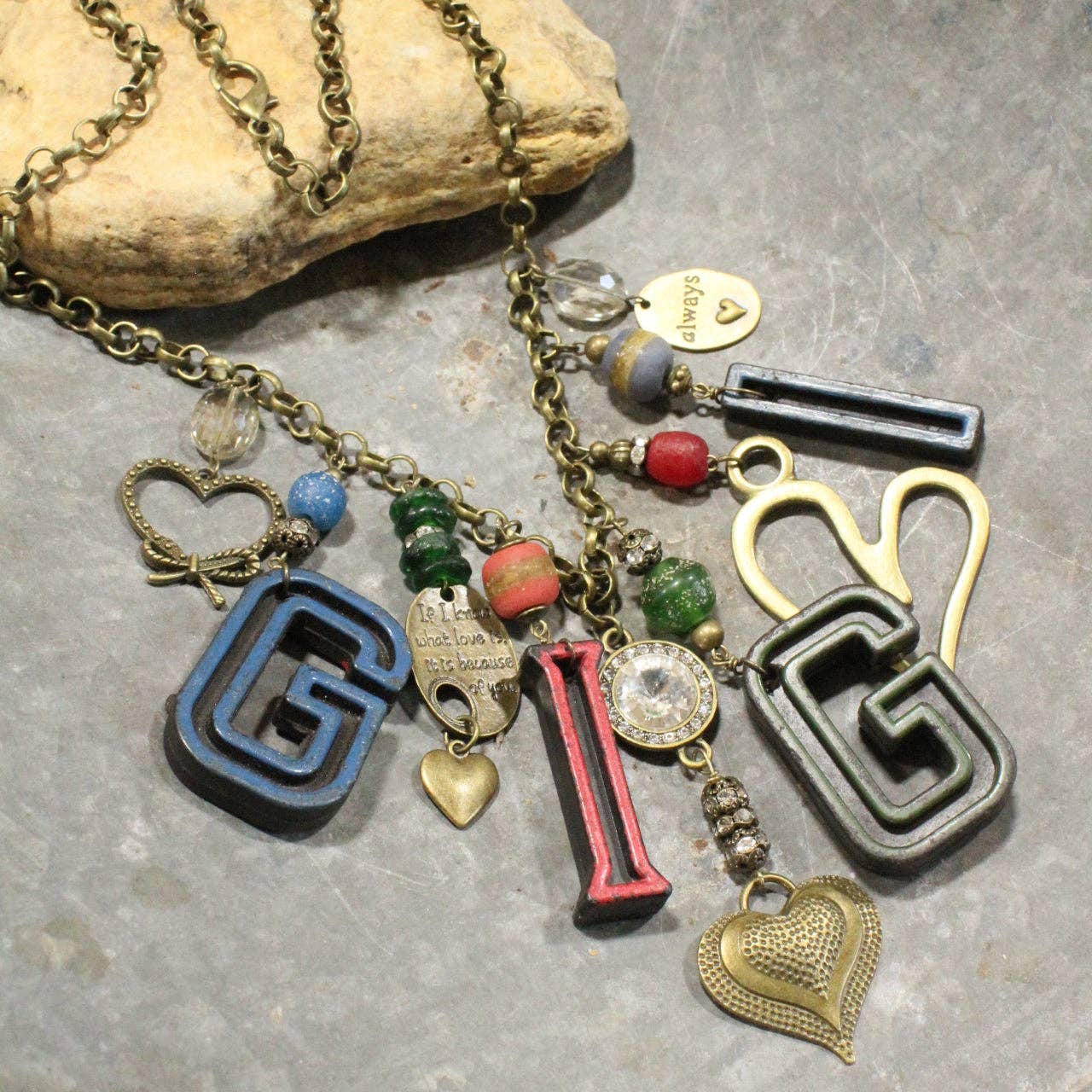 The Primitive Peddler, Inc. - GIGI Is My Go To:) Charmed Necklace