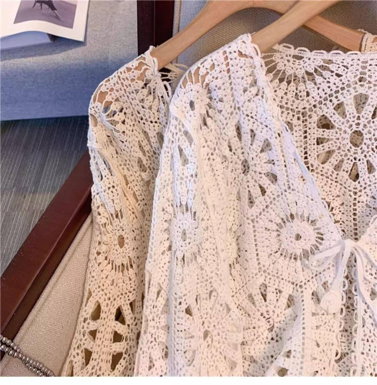 Hope &amp; Sunshine - Bohemian Crochet Knit Cover-Up
