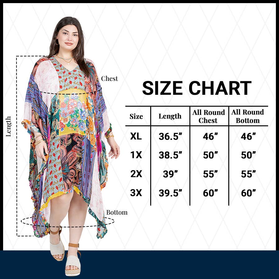  Natural Bohemian: Embroidered Color block Shrug