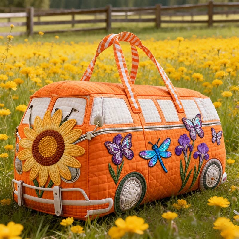 Ekartini - Sunflower Bus Duffle Bag