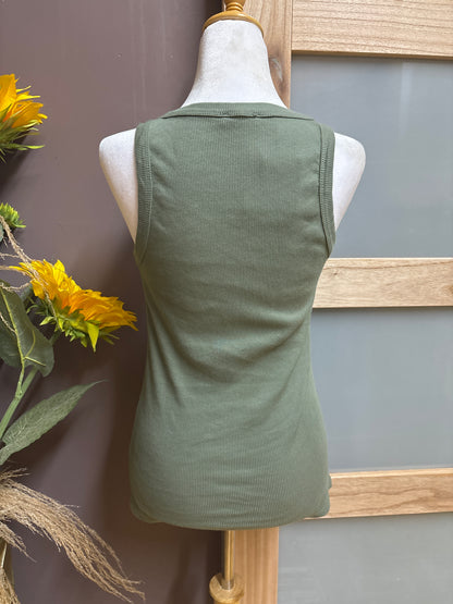 Look Mode- Gold Foil Tank
