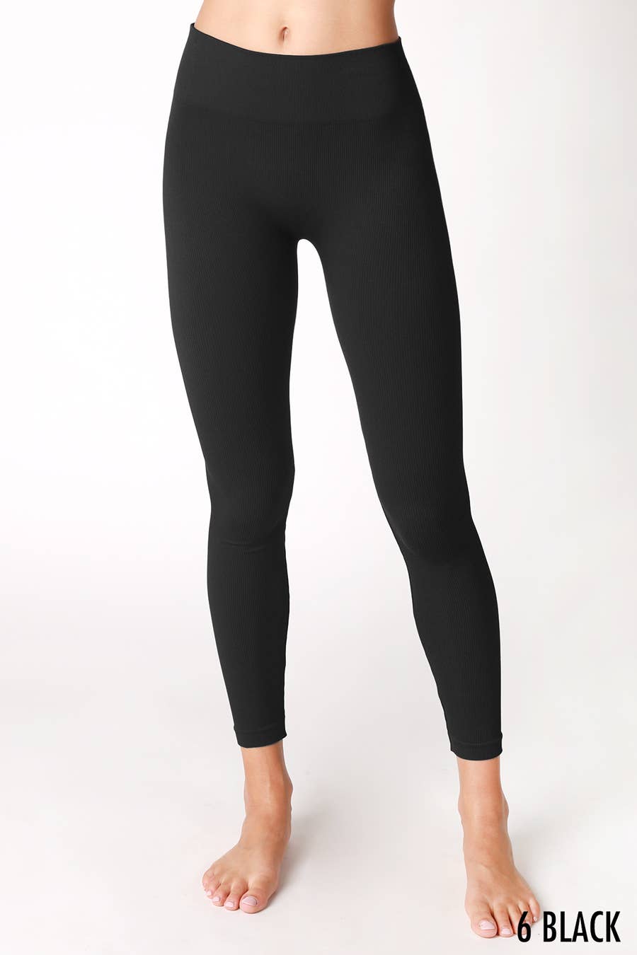 NIKIBIKI - NB7981 - Ribbed High Waist Leggings