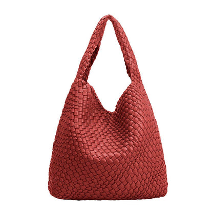 Melie Bianco - Johanna Red Large Recycled Vegan Shoulder Bag
