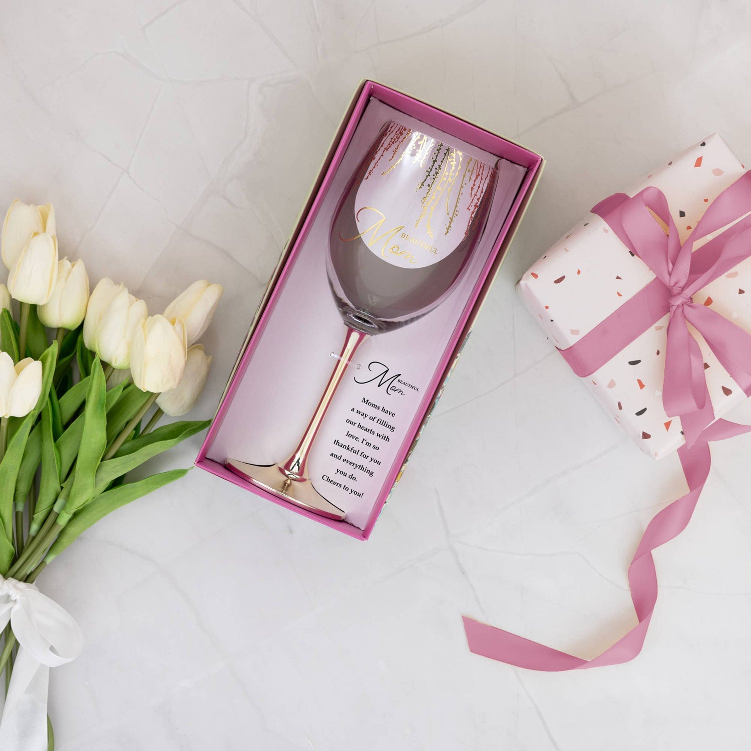 Gift Boxed 19 oz Crystal Wine Glass