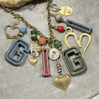 The Primitive Peddler, Inc. - GIGI Is My Go To:) Charmed Necklace