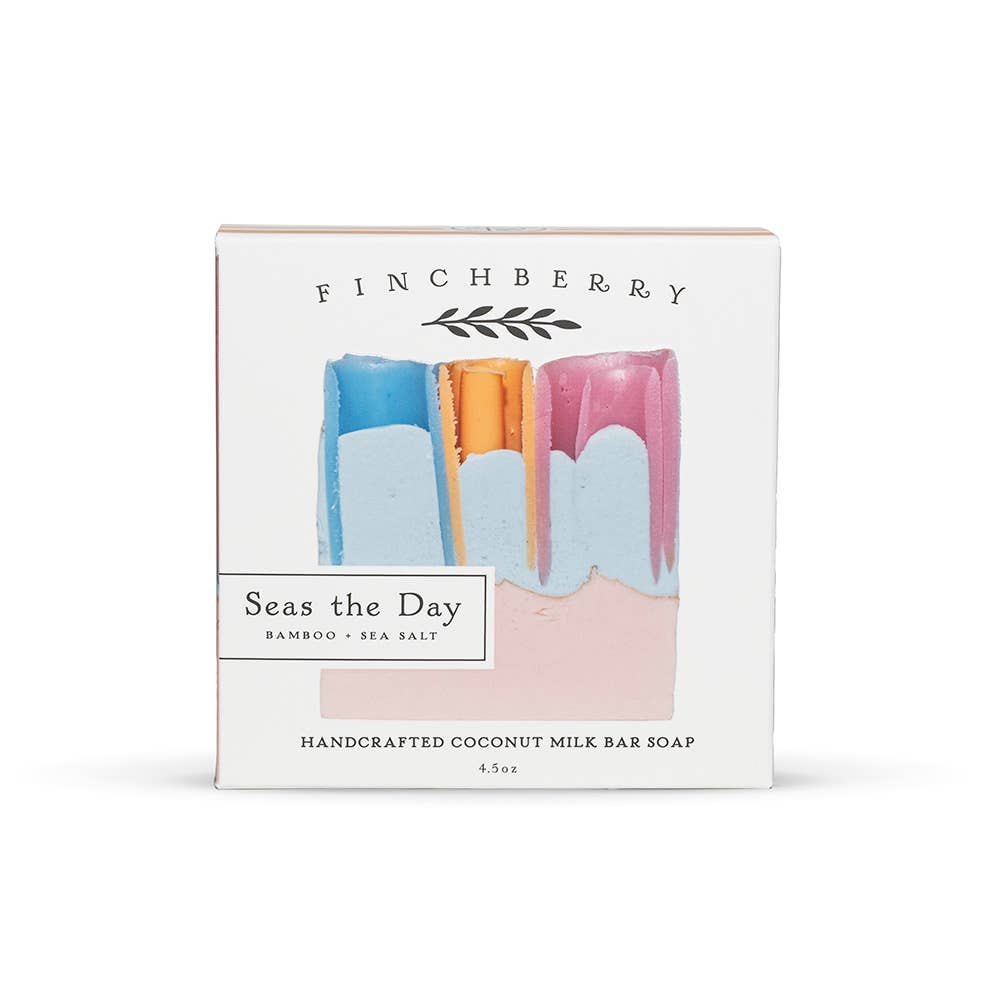 FinchBerry - Seas the Day  Vegan-Friendly Gluten-Free Handmade Boxed Soap