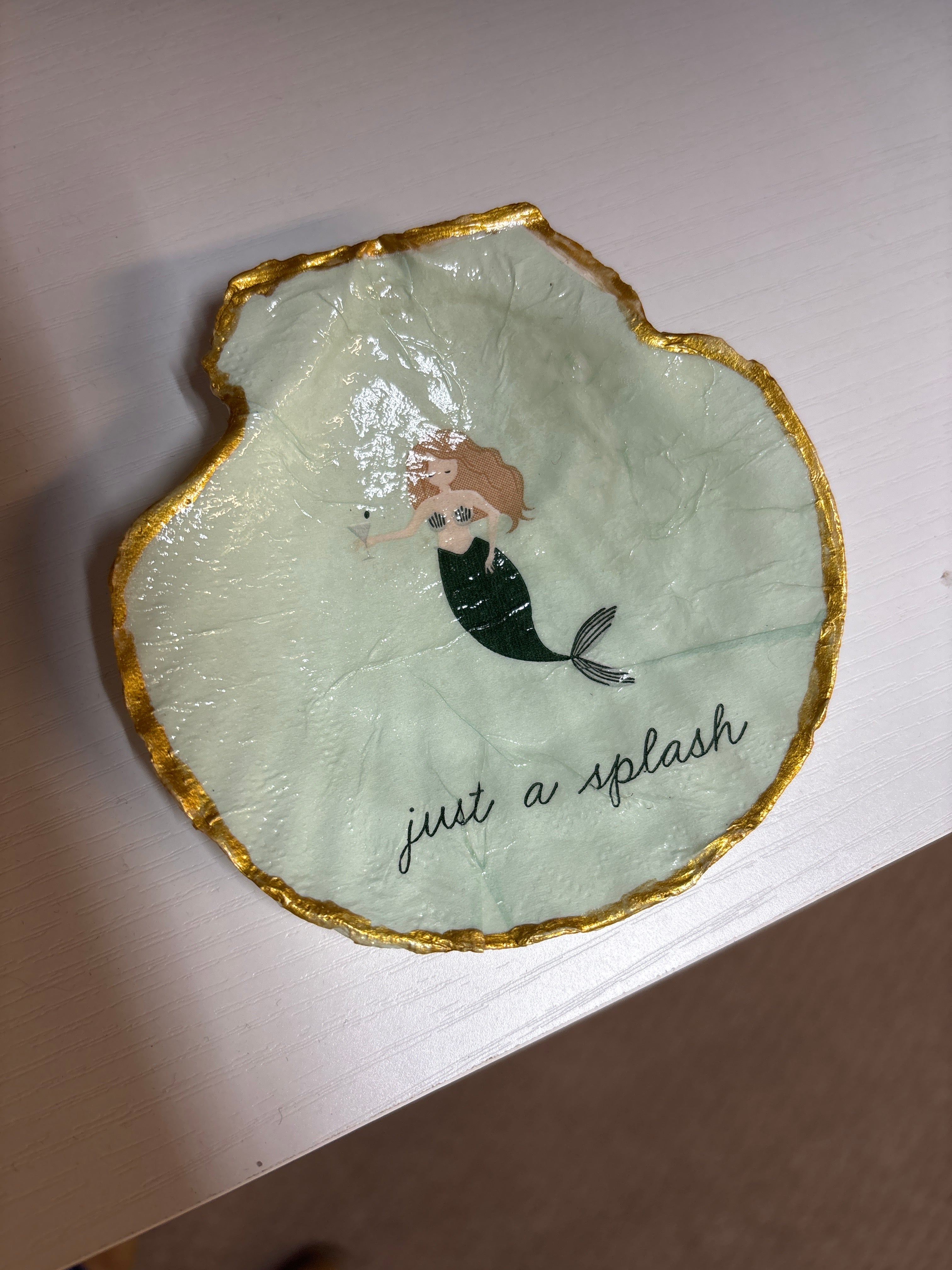 Decoupage Soap Dish