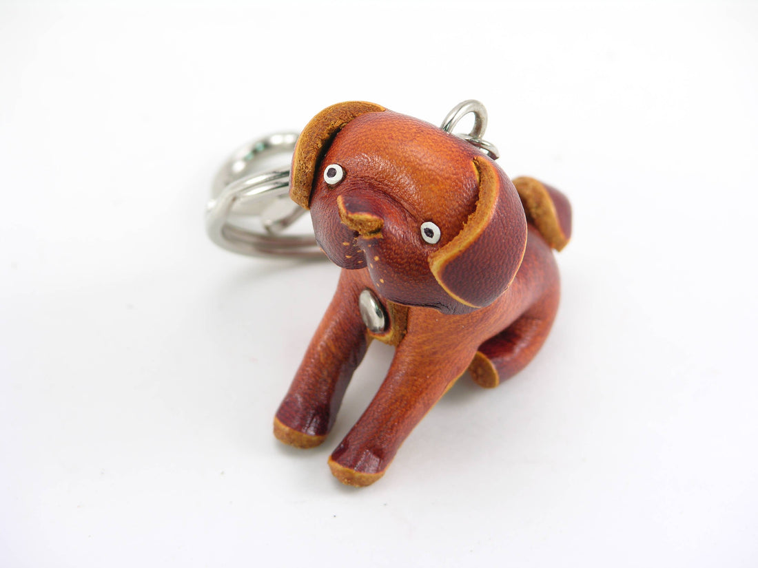  Leather Dog Animal KeyChain puppy