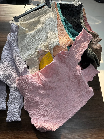 Hope &amp; Sunshine - Jacquard Knit Tank Top