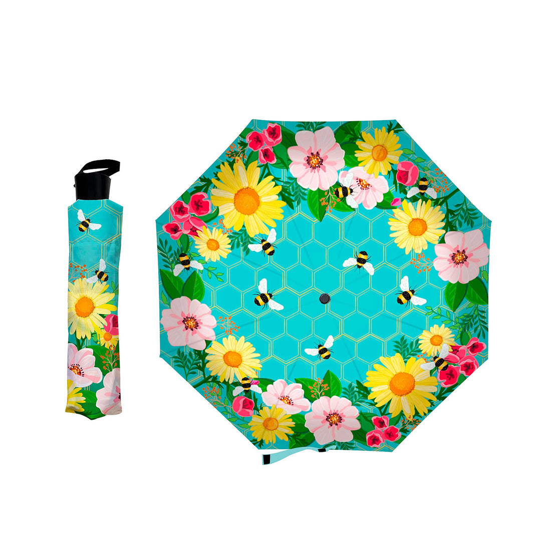Evergreen Enterprises - Let It Bee Compact Manual Umbrella
