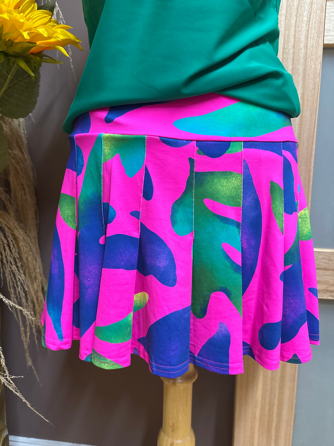 Aryeh- Pleated Skort