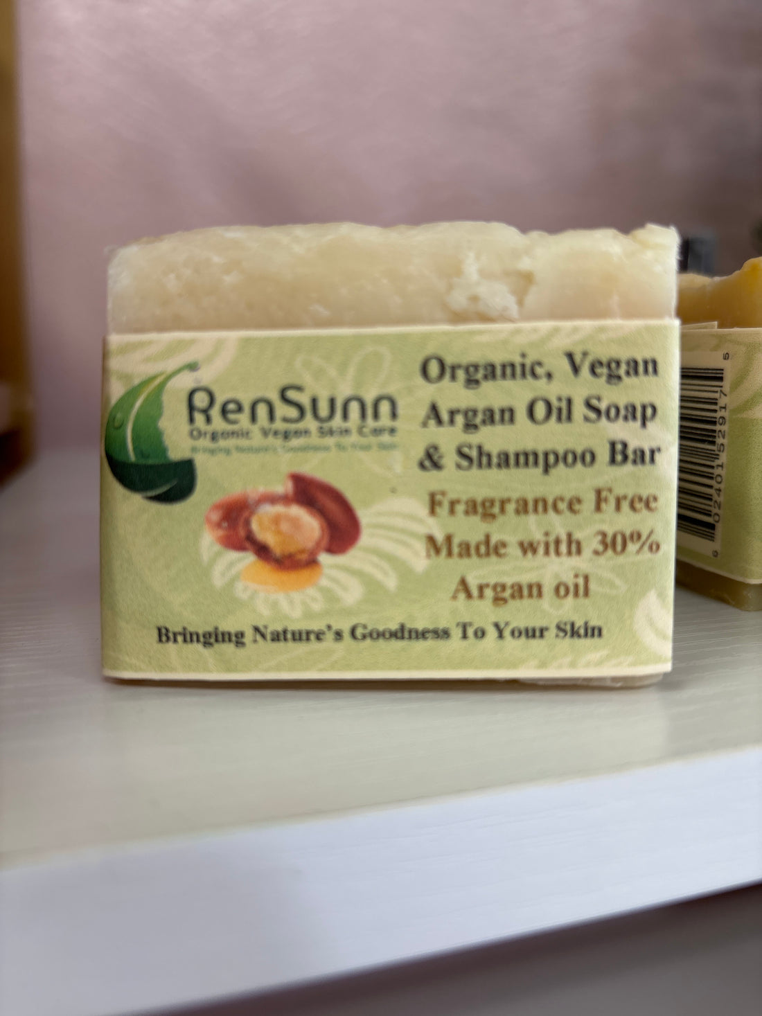 RenSunn Organic, Vegan, 100% Argan Oil Soap and Shampoo Bar