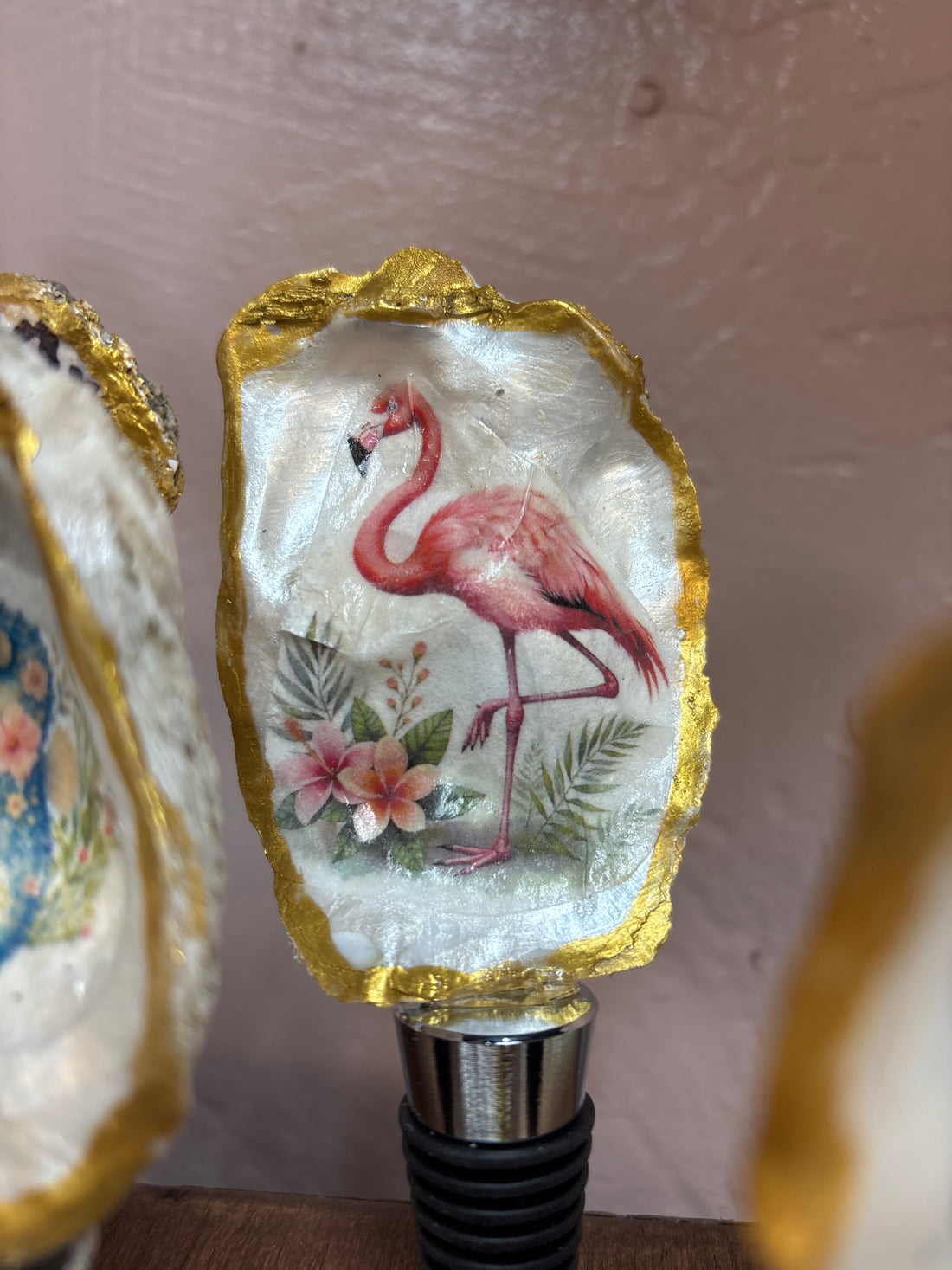 Decoupage Wine Stopper