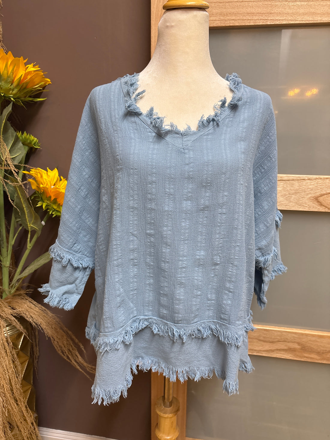 Look Mode- Cotton Tunic Top