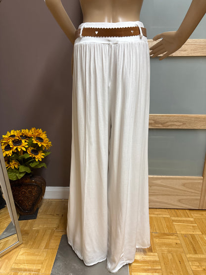 Bella Amore- Elegant Wide Leg Pants