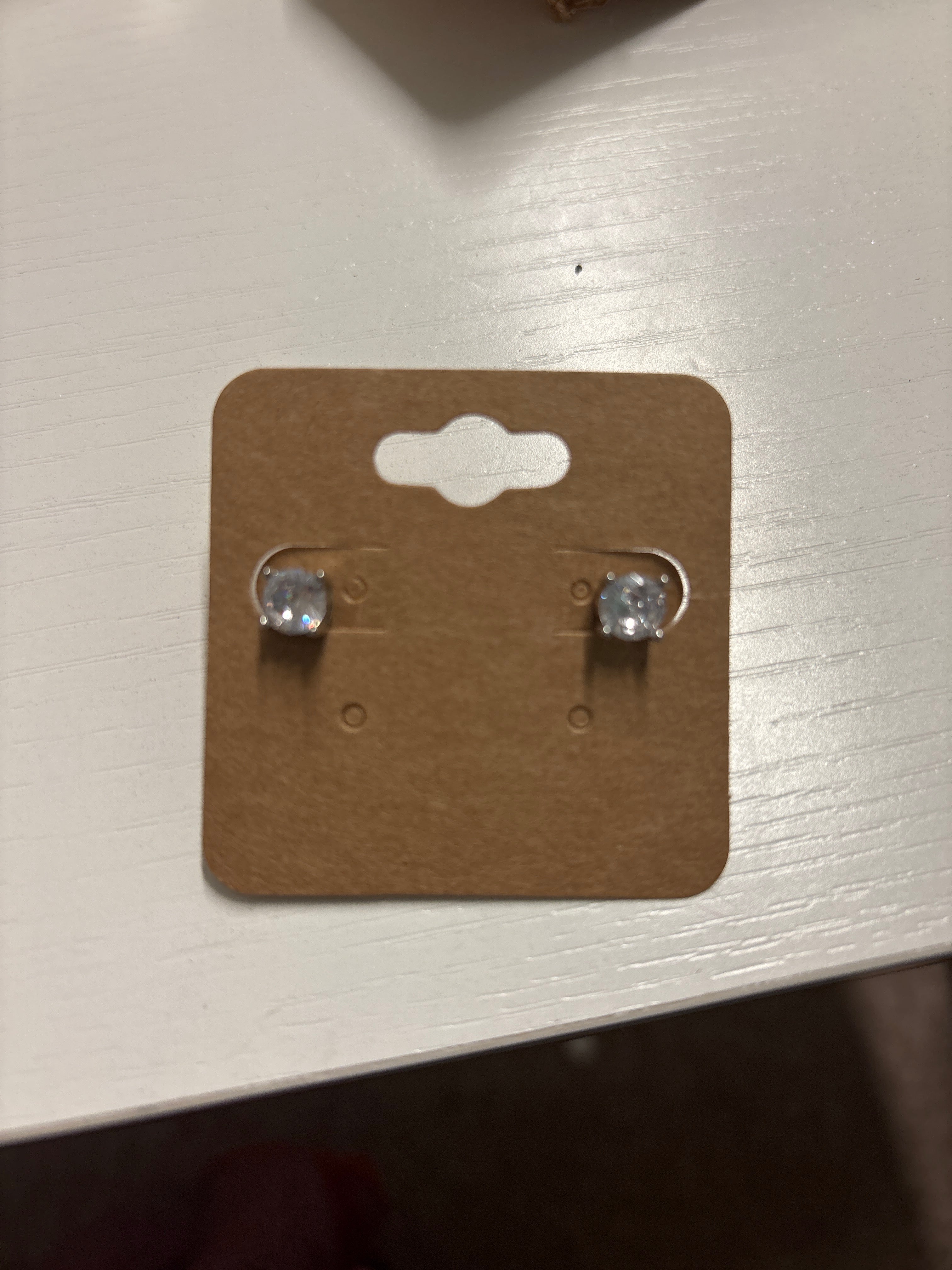 OhHeyBec--Clip on Diamond stud