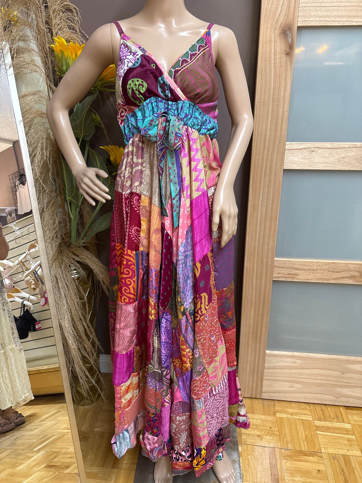 Paths of the Spirit-Patchwork Dress