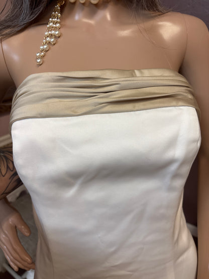Forever Yours-Gold and Ivory Bridal Gown