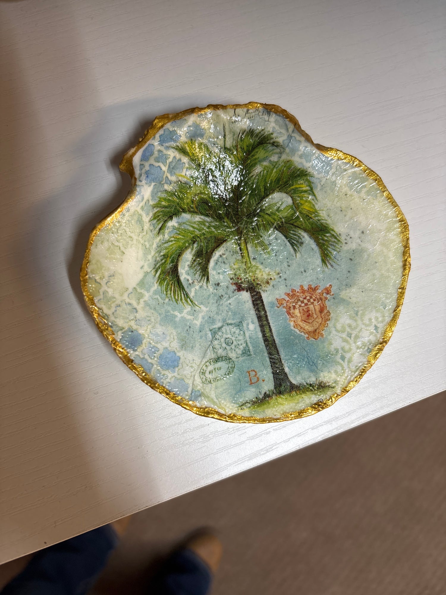 Decoupage Soap Dish