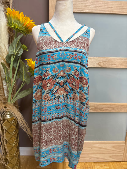 Angie- Fall Floral Sundress