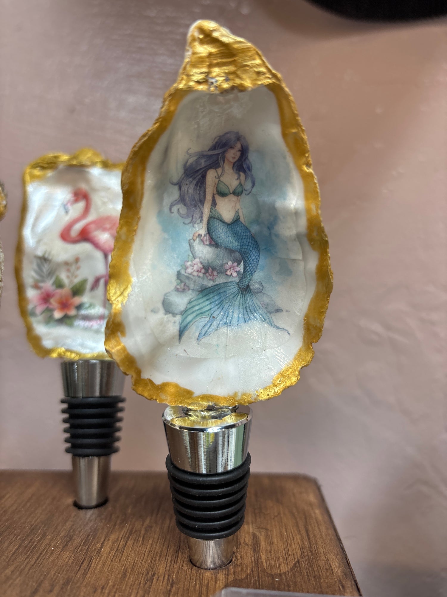 Decoupage Wine Stopper