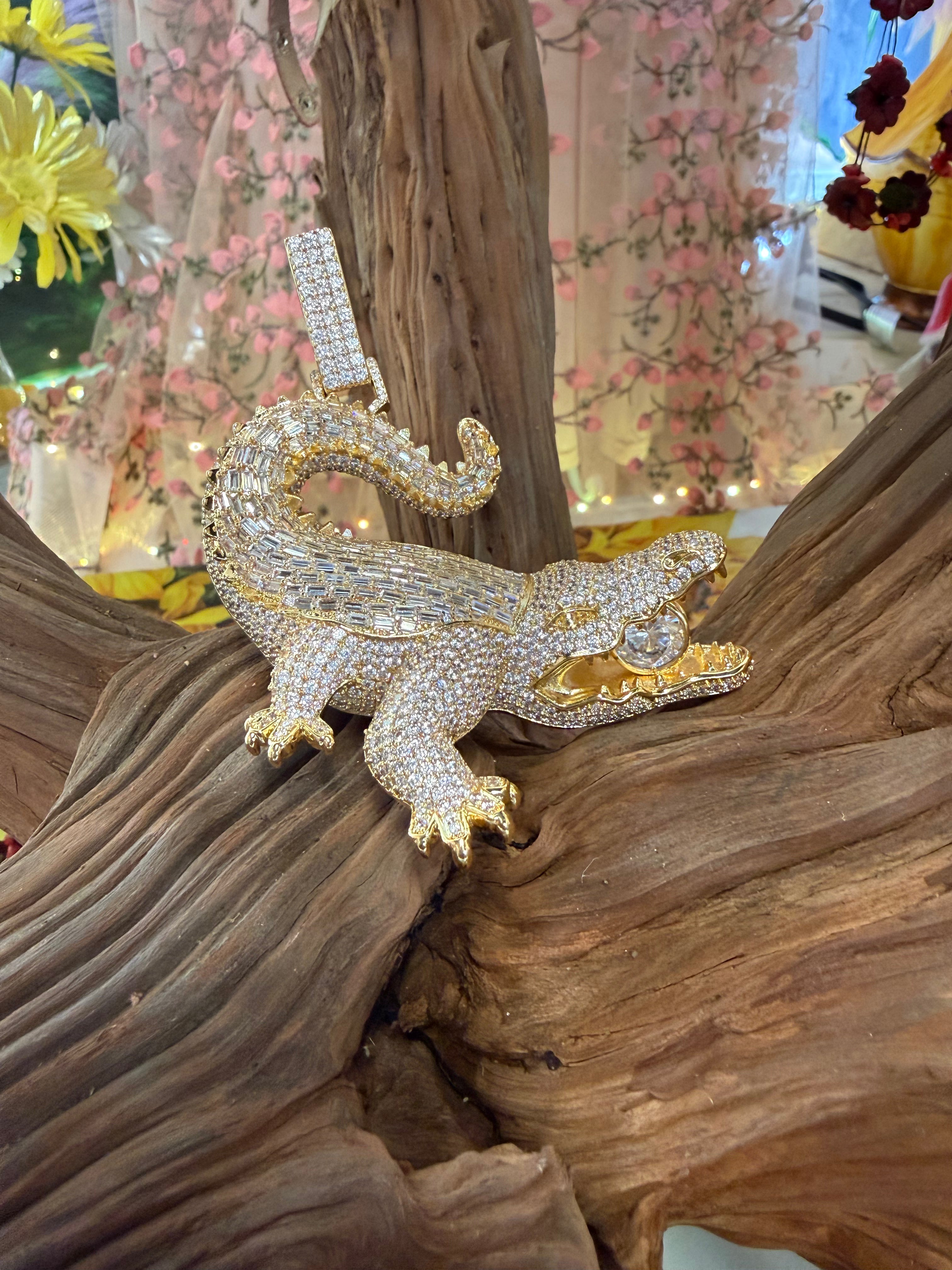 Alligator Purse Charm