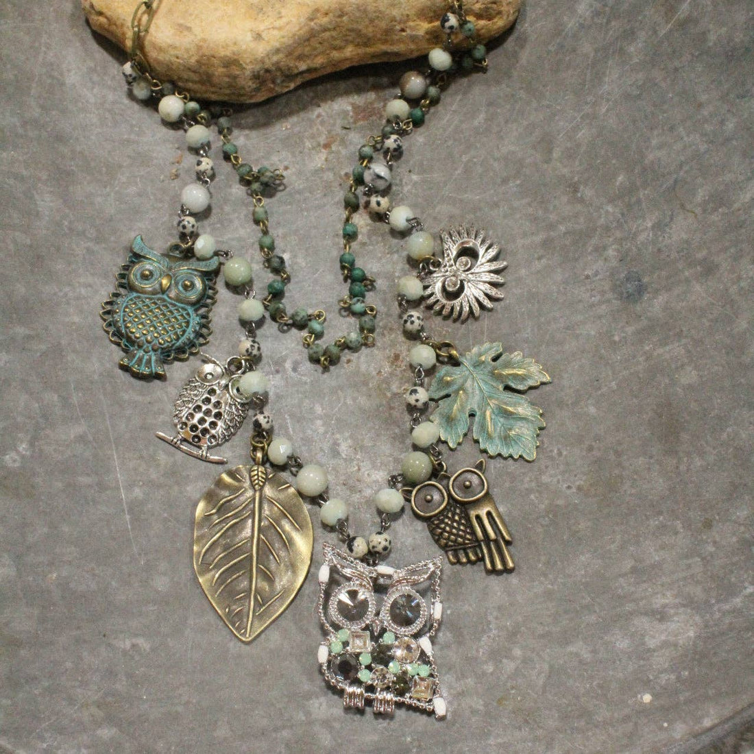 The Primitive Peddler, Inc. - Branch Sitters Layered Necklace