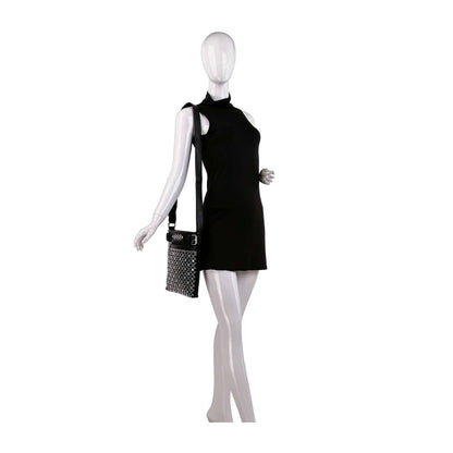 Handbag Express - Decorative Rhinestone Crossbody Sling