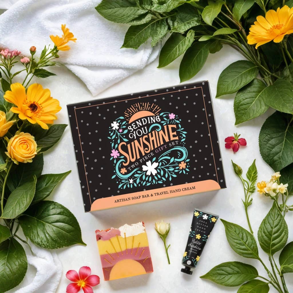 FinchBerry - Sending You Sunshine 2 Pc Bath &amp; Body Gift Set