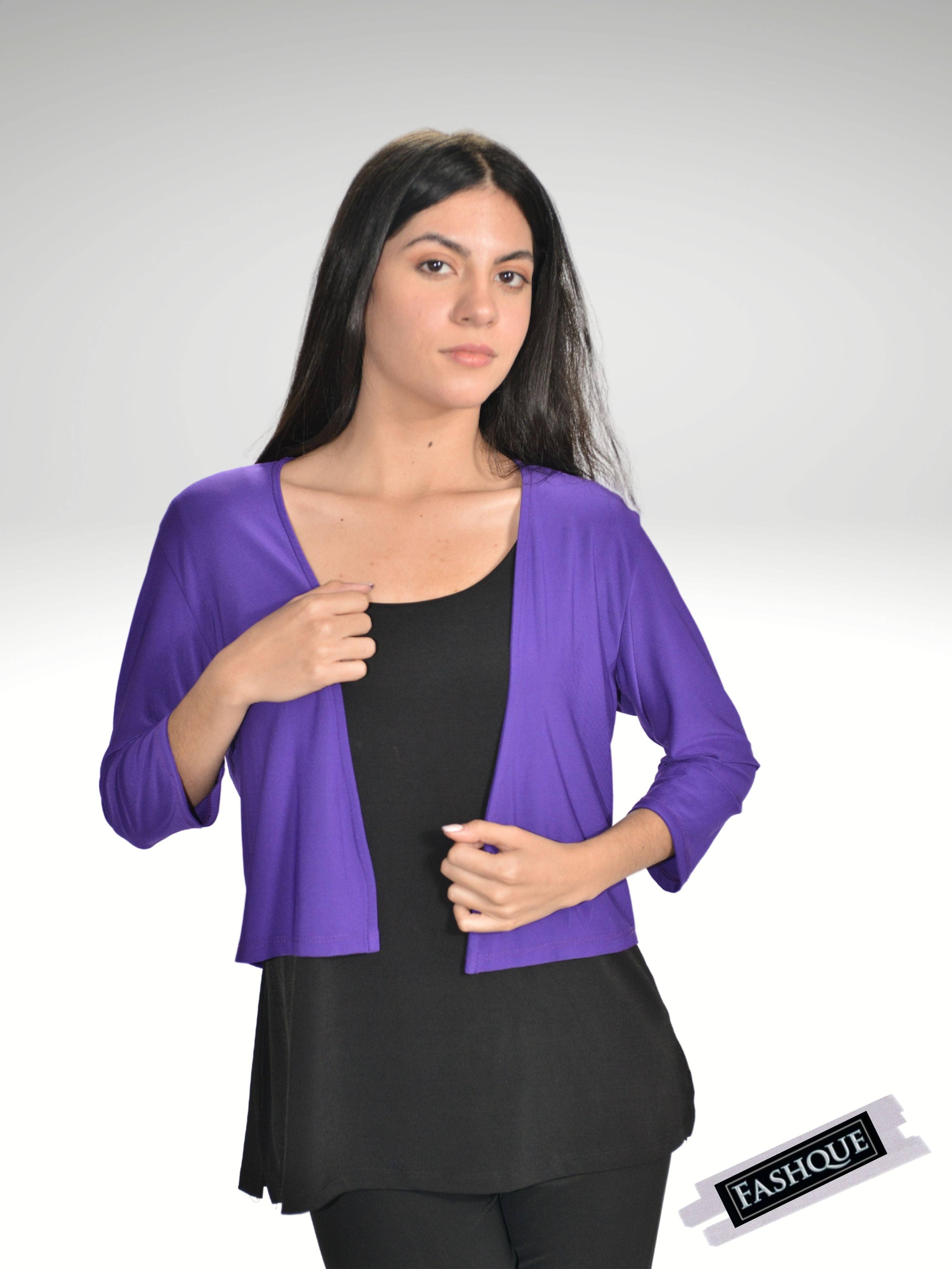 Fashque Designs - Bolero with 3/4 Sleeves - T360