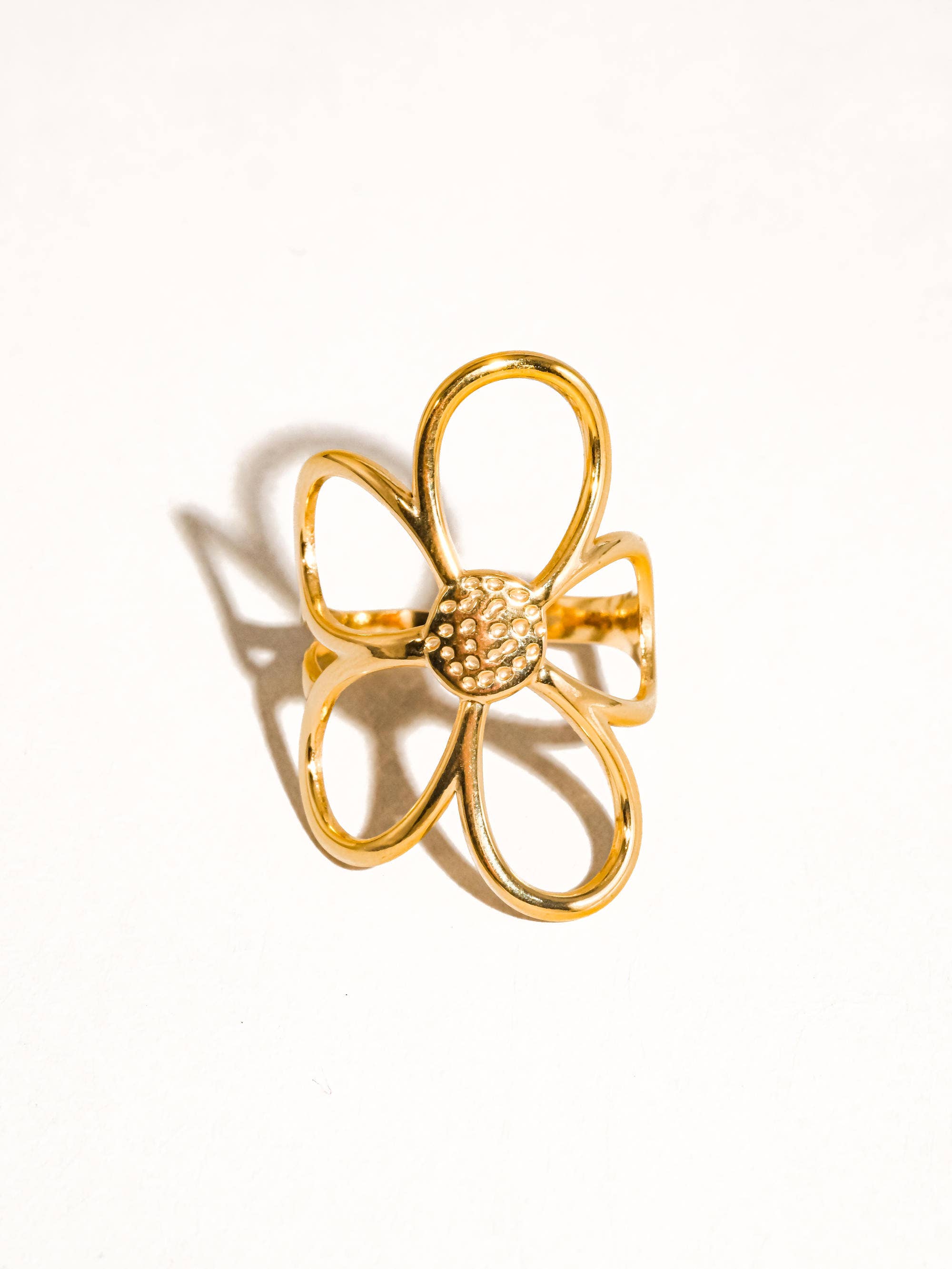 Flânerie by MAIQ - Isolde 18K Non-Tarnish Large Floral Ring