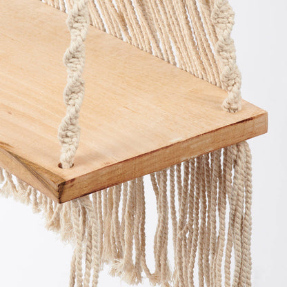 Primitives by Kathy - Macrame Shelf