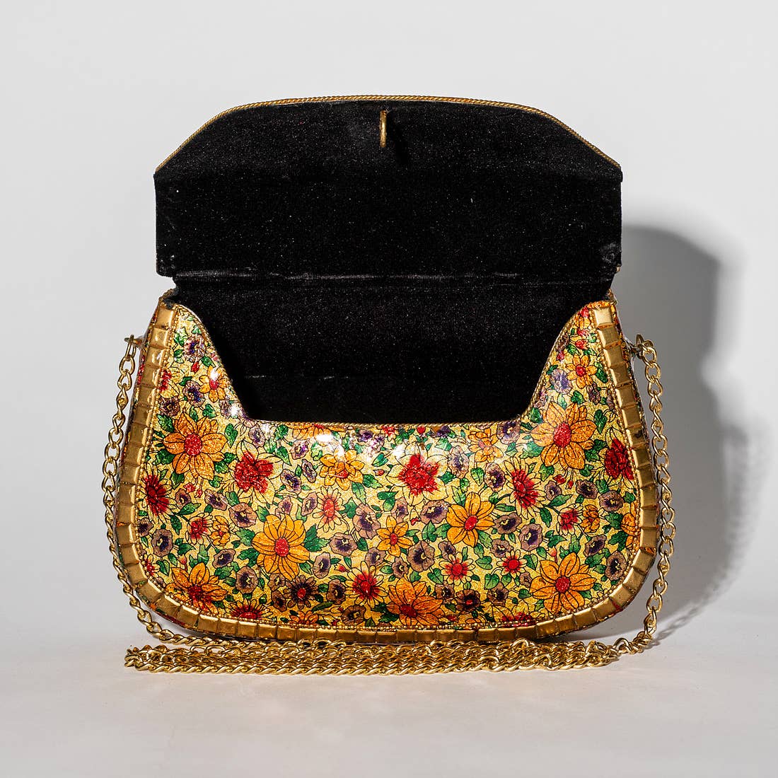 Gypsie Jane - Bohemian vintage metal purse: MULTI / ONESIZE