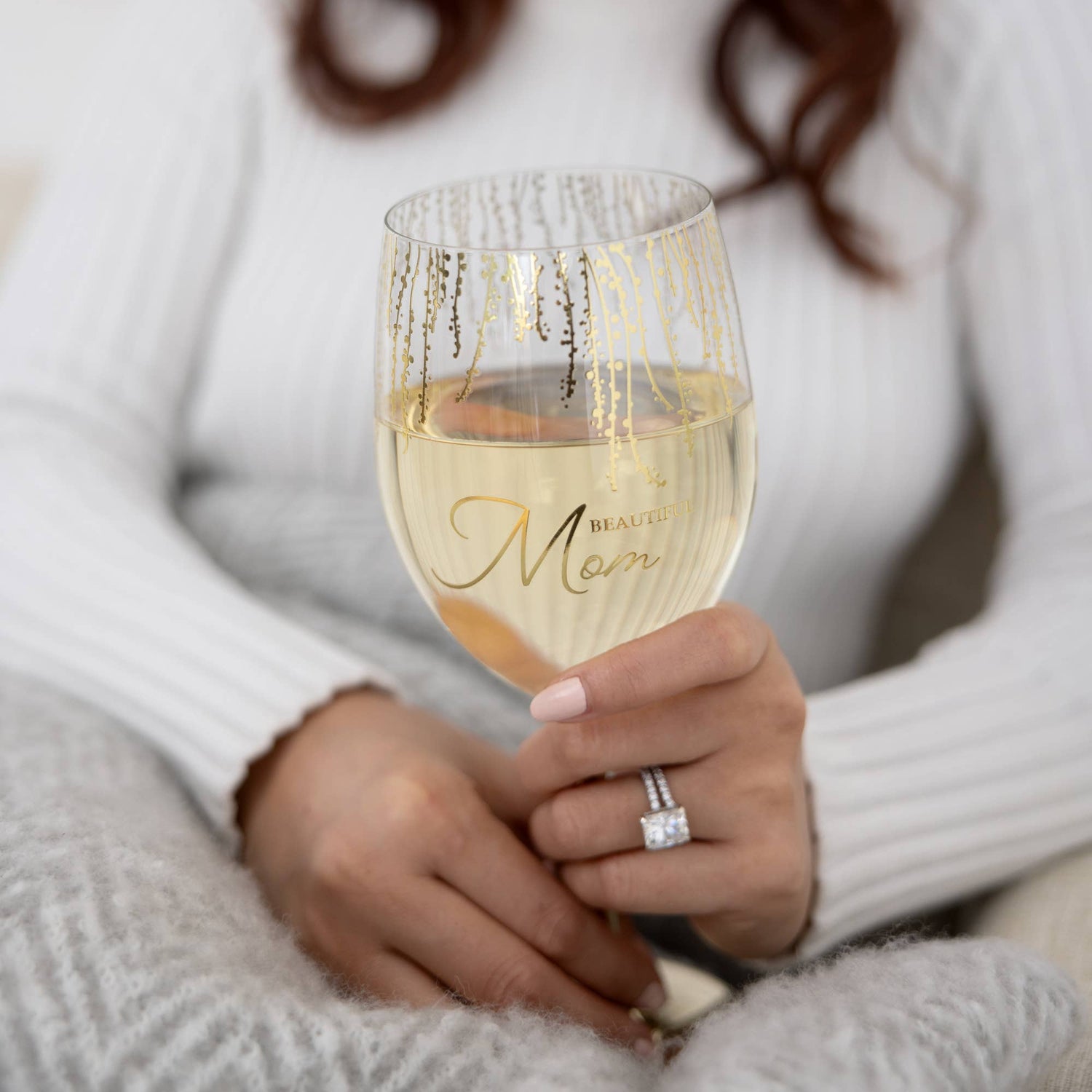 Gift Boxed 19 oz Crystal Wine Glass