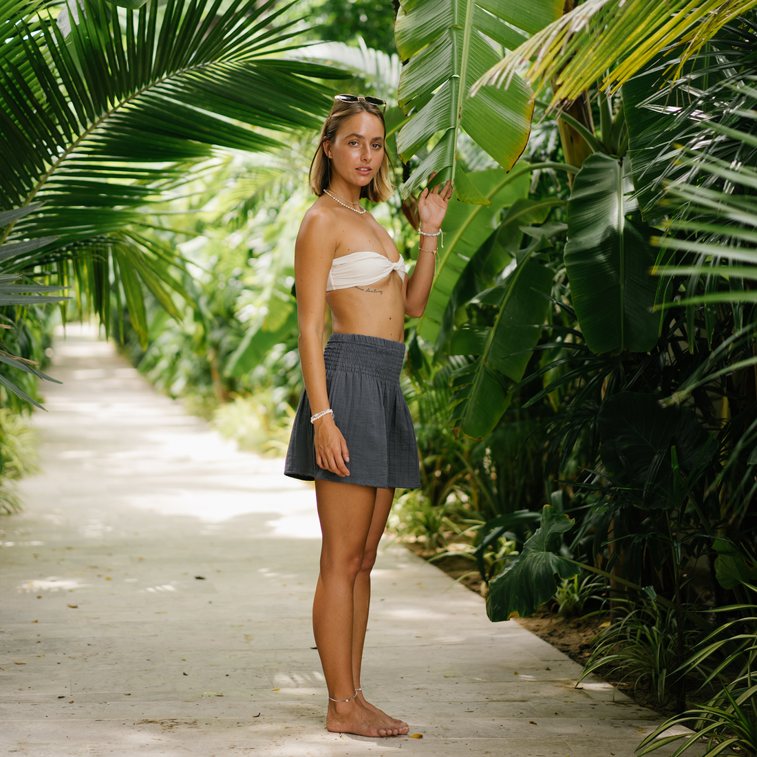 Lotus and Luna - Storm Cotton Shorts