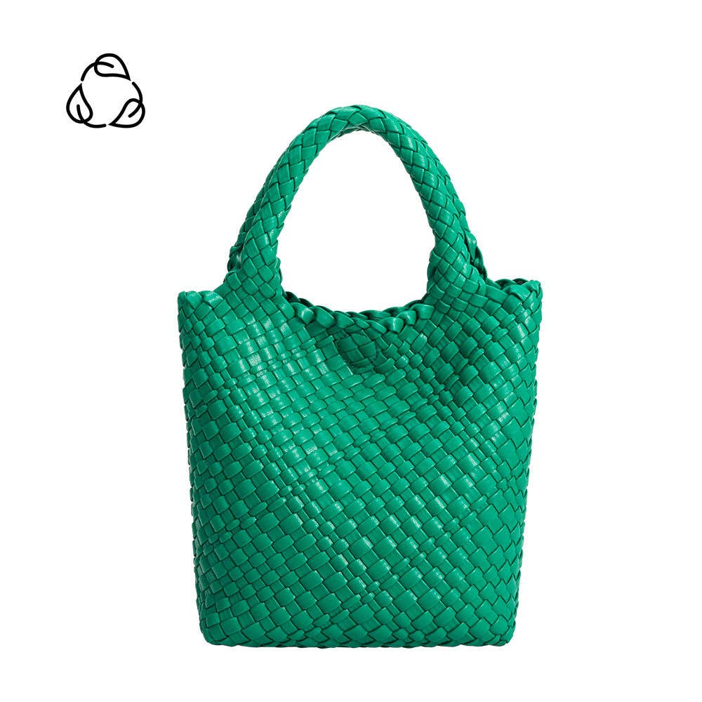 Melie Bianco - Eloise Green Small Recycled Vegan Tote Bag