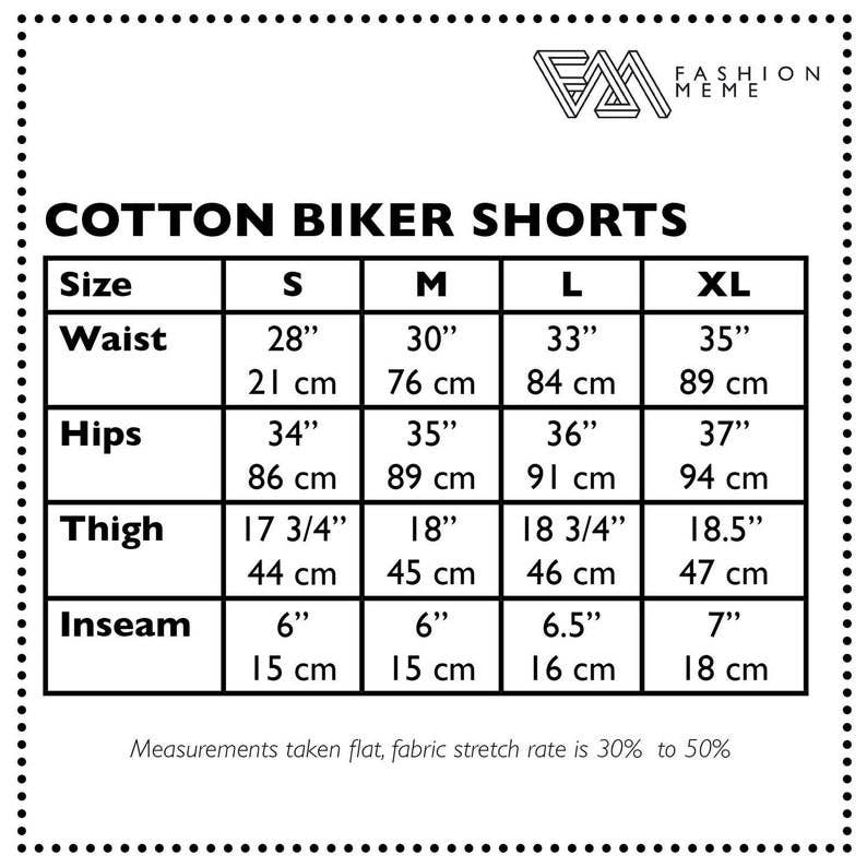 FashionMeme LLC - Cotton Slip Shorts for Thigh Chafe