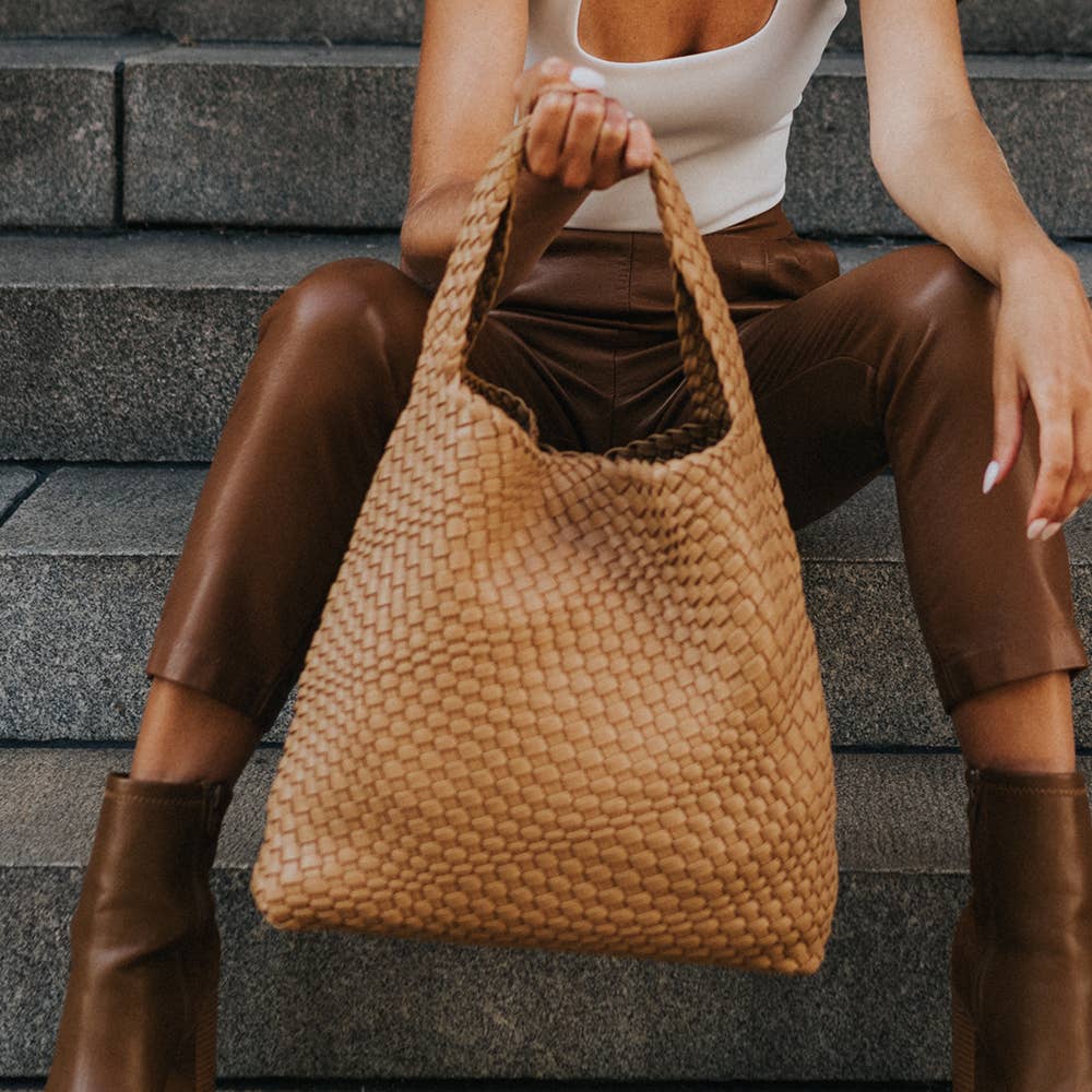 Melie Bianco - Johanna Ivory Large Vegan Shoulder Bag