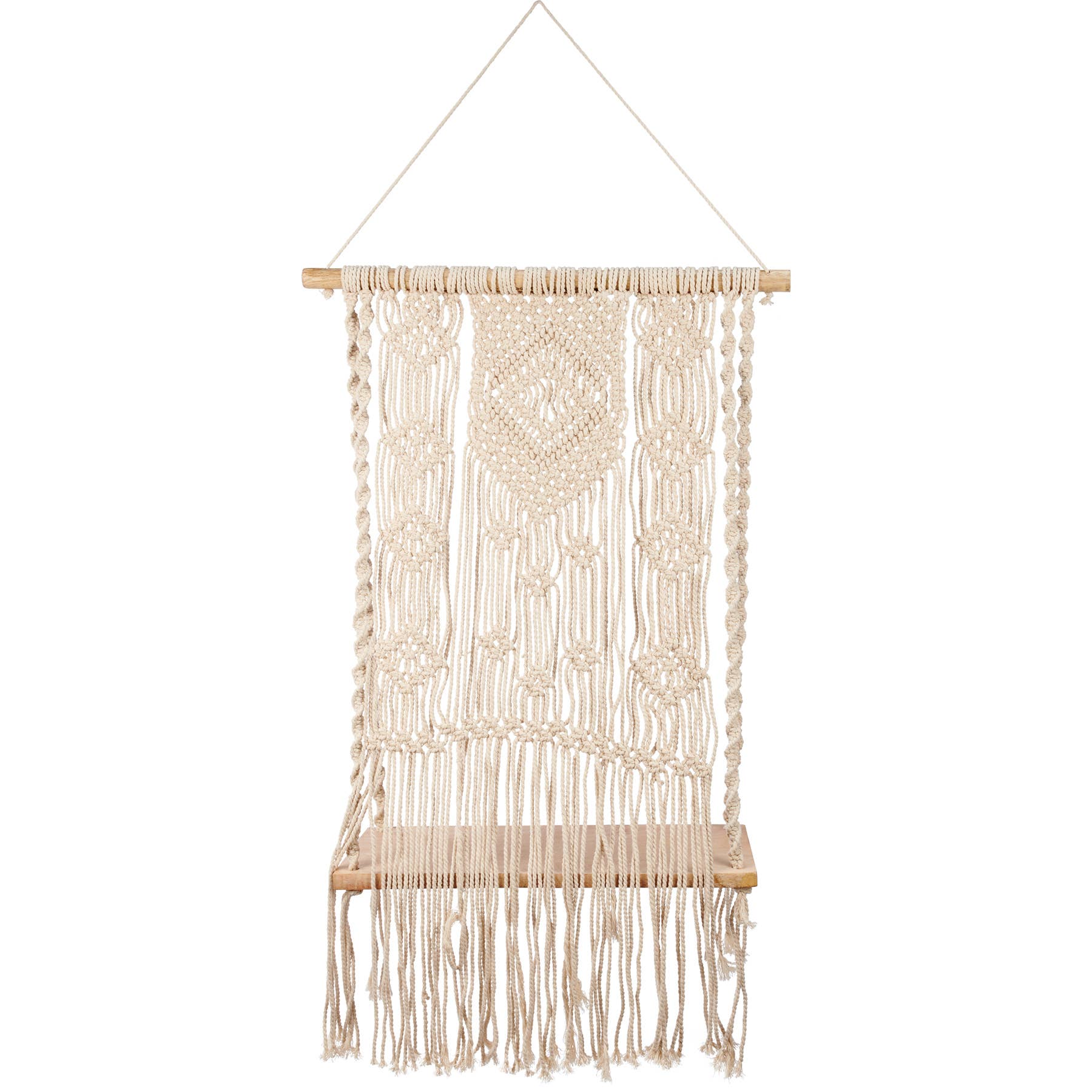 Primitives by Kathy - Macrame Shelf