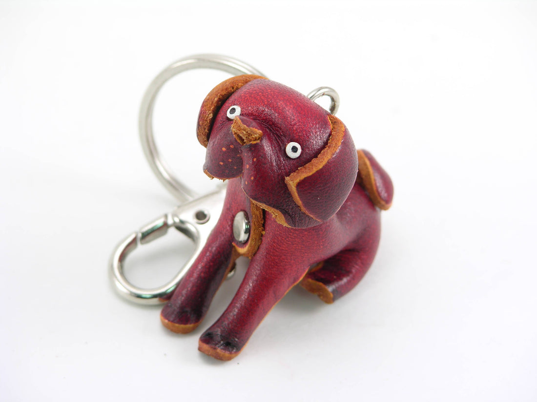  Leather Dog Animal KeyChain puppy