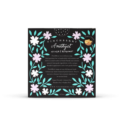 FinchBerry - Amethyst Rejuvenating Vegan Boxed Soap
