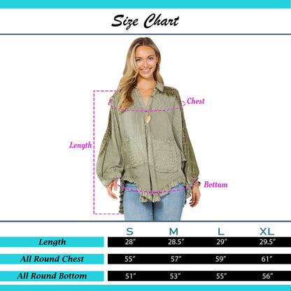 Young Threads - Bohemian Elegance: Stonewashed Rayon Top 