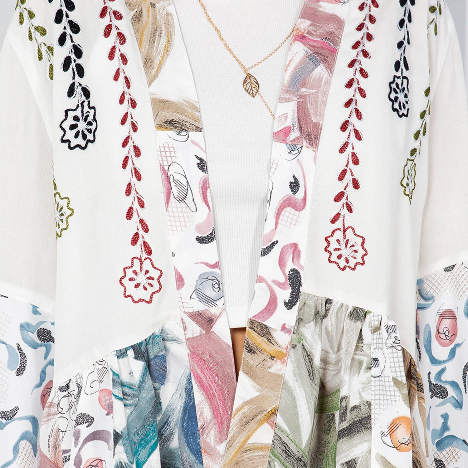  Denim &amp; Dreams: The Patchwork Kimono Shrug