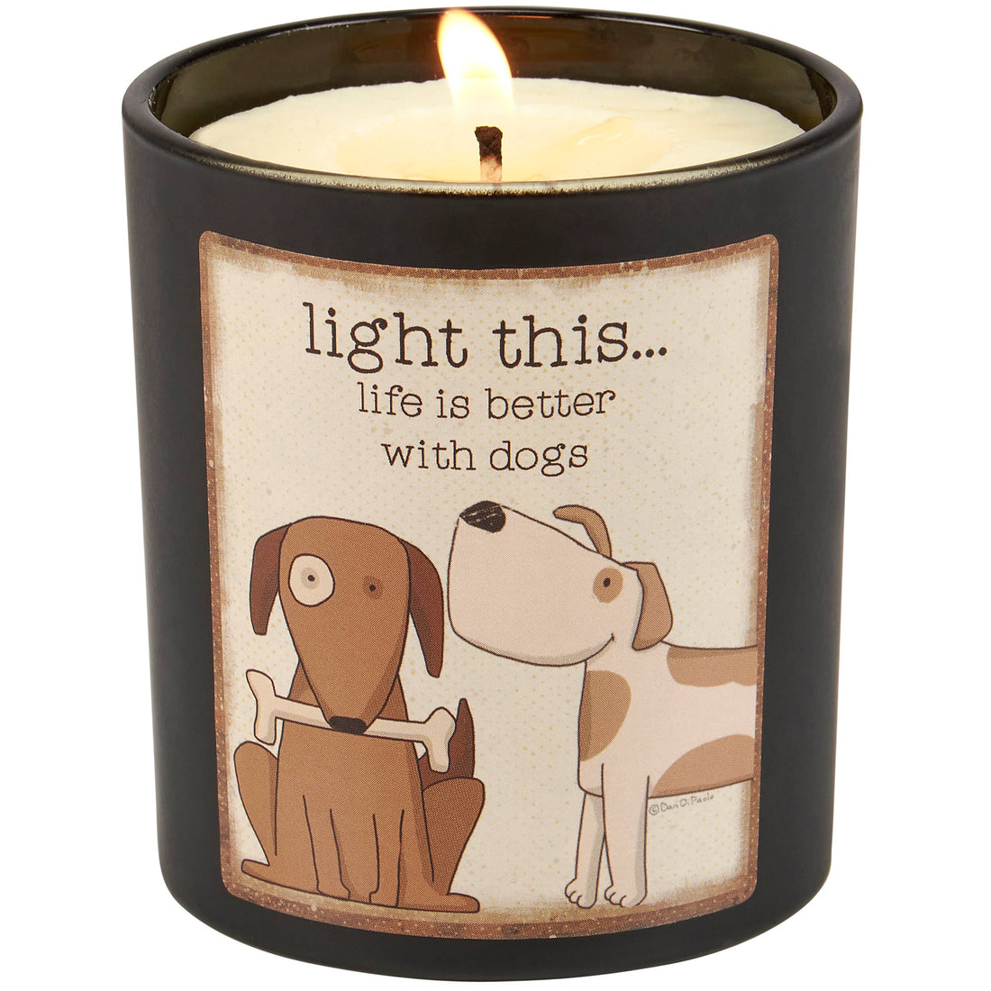 Primitives by Kathy - Better With Dogs Candle
