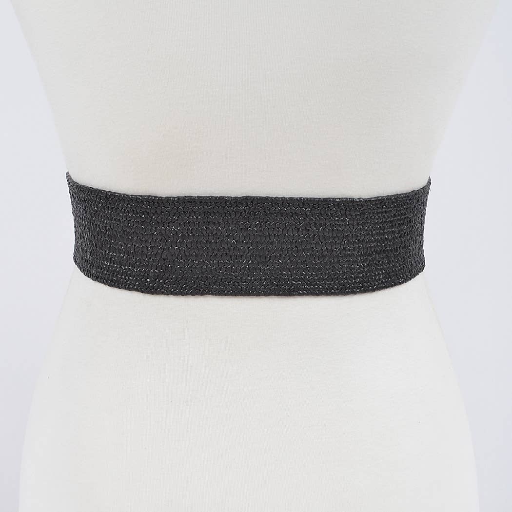3AM BY H&amp;D ACCESSORIES - Metal Buckle Stretch Belt