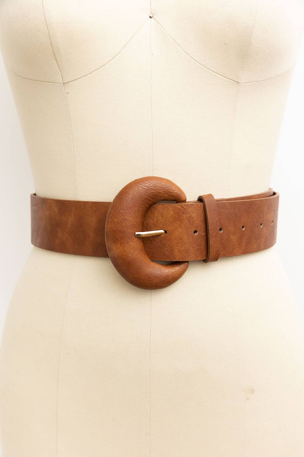 Leto Accessories - D Ring Style Weathered Leather Belt